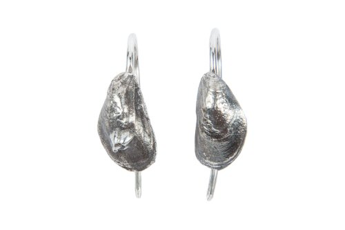 Mussel Shell Hook Earrings